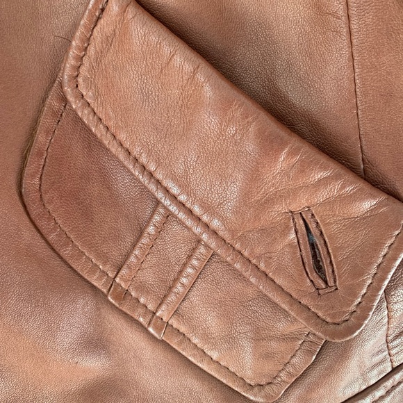 Kenna T  100% Leather Jacket w/Hood - Picture 4 of 10